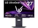 Lg - QHD Gaming Monitor - 27 inch, Computers en Software, Monitoren, Gaming, Verzenden, In hoogte verstelbaar, Nieuw