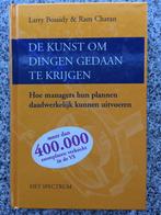 De kunst om dingen gedaan te krijgen, Gelezen, Larry Bossidy & Ram Charan, Verzenden, Management