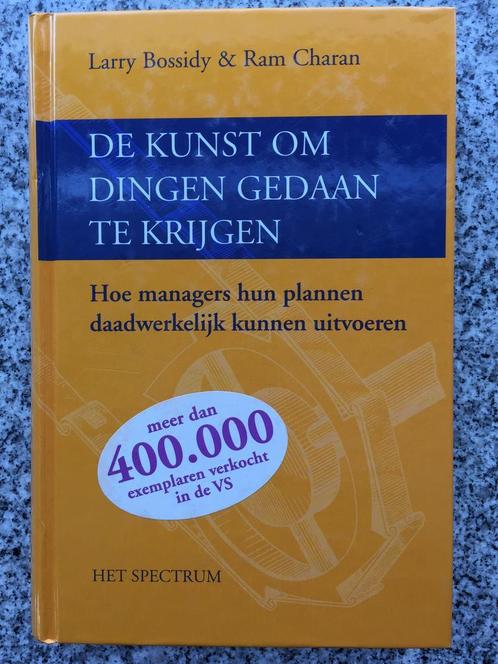 De kunst om dingen gedaan te krijgen, Boeken, Economie, Management en Marketing, Management, Gelezen, Verzenden