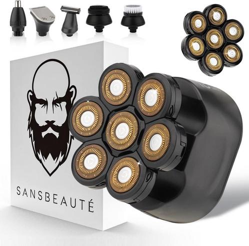 6-in-1 Scheerapparaat Mannen + Extra Scheerkop – Trimmer -, Sieraden, Tassen en Uiterlijk, Uiterlijk | Gezichtsverzorging, Zo goed als nieuw