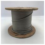 Bieden: Allpa stainless steel 6 mm cable 7 x 19 | 250M - 20, Ophalen of Verzenden, Nieuw, Toebehoren