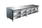 SARO onderbouw koelwerkbank met 8 laden (4x2) UGN 4180 TN, Verzenden, Nieuw in verpakking, Koelen en Vriezen