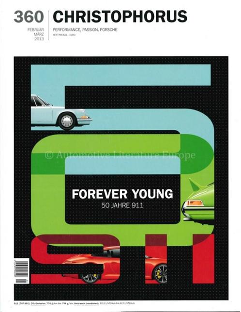 2013 PORSCHE CHRISTOPHORUS MAGAZINE 360 DUITS, Boeken, Auto's | Folders en Tijdschriften, Porsche