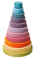Grimms - Houten Stapeltoren Pastel, Nieuw