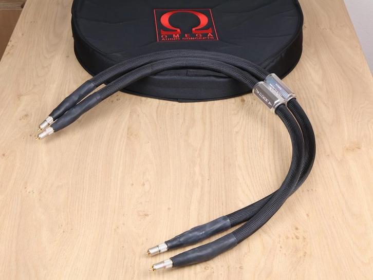 Omega Audio Concepts The Element highend audio interconnects, Audio, Tv en Foto, Audiokabels en Televisiekabels, Overige kabels