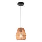 lux.pro Hanglamp Liverpool 160x18 cm zwart en beige E27, Huis en Inrichting, Verzenden, Nieuw