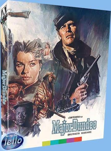 Blu-ray: Major Dundee, L.E. (1965 Charlton Heston) US nNLO