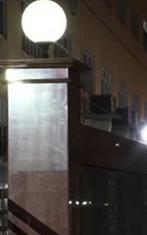 LED acryl ronde bal lamp huis tuin pad muur pijlerlamp, Verzenden, Nieuw