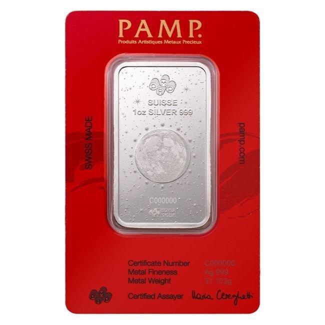 Zwitserland. 2025 1 oz 999 PAMP Suisse Lunar Year of the, Postzegels en Munten, Edelmetalen en Baren