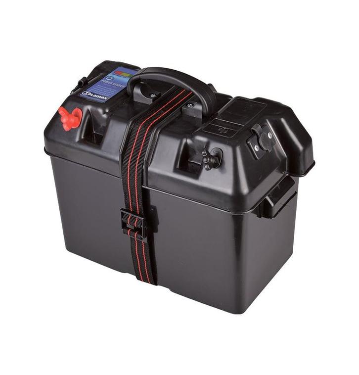 Accubak met Quickfit aansluiting en 12V stopcontact, Watersport en Boten, Navigatiemiddelen en Scheepselektronica, Nieuw, Ophalen of Verzenden