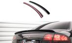 Spoiler Audi A4 B7 S-Line Maxton Glans Zwart, Auto-onderdelen, Ophalen of Verzenden, Nieuw