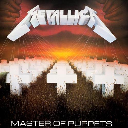 LP gebruikt - Metallica - Master Of Puppets (U.K. 1987), Cd's en Dvd's, Vinyl | Hardrock en Metal, Zo goed als nieuw, Verzenden