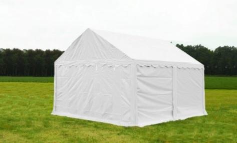 Opslagtent Premium PVC 4x4x2 mtr in Wit (4x4 meter), Tuin en Terras, Partytenten, Nieuw, Verzenden
