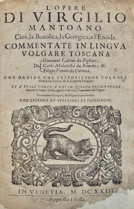 Virgilio - Opere di Virgilio - 1623, Antiek en Kunst, Antiek | Boeken en Bijbels