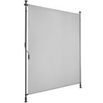 Zonnescherm Taija met handslinger - 120 x 310 cm, lichtgrijs, Verzenden, Nieuw