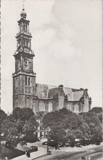 AMSTERDAM - Westertoren, Verzamelen, Ansichtkaarten | Nederland, Verzenden