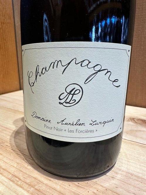 2018 Aurélien Lurquin, Pinot Noir Les Forcieres - Champagne, Verzamelen, Wijnen