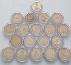 Europa. 1 Euro / 2 Euro 2012/2026 (19 munten) (Zonder, Postzegels en Munten, Munten | Europa | Euromunten