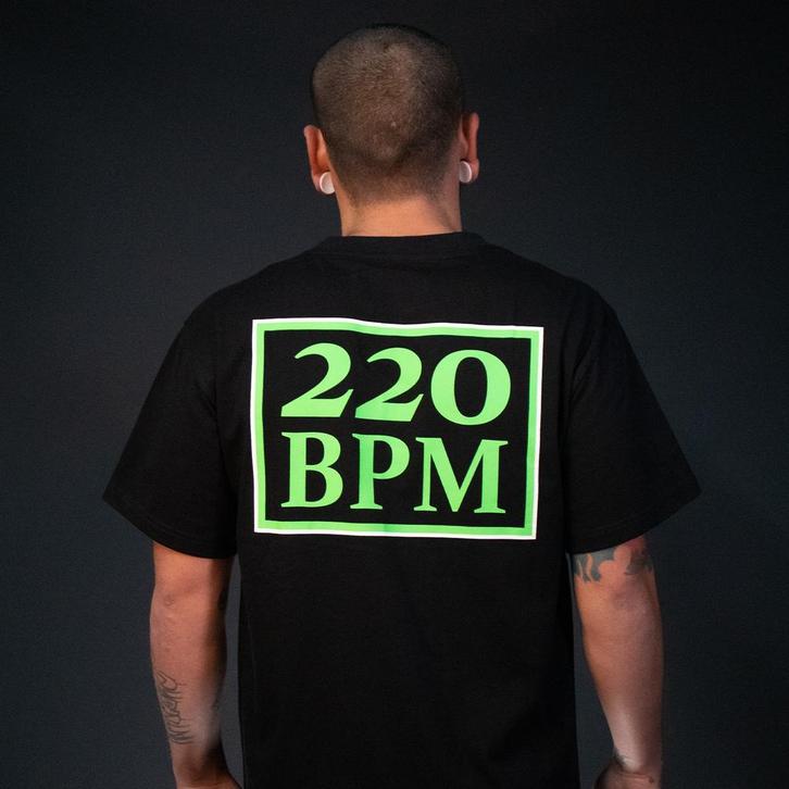 Rotterdam 220 BPM black shirt (Shortsleeves), Kleding | Heren, T-shirts, Nieuw, Verzenden