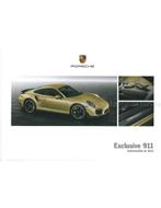 2016 PORSCHE 911 CARRERA EXCLUSIVE HARDCOVER BROCHURE DUITS, Boeken, Nieuw, Porsche, Author