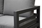 Fabri hoek loungeset 6 delig aluminium antraciet, Ophalen of Verzenden, Nieuw, Aluminium