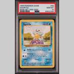 Pokémon - 1 Graded card - Squirtle 63/102 Base Set 1999-2000, Hobby en Vrije tijd, Verzamelkaartspellen | Pokémon, Nieuw