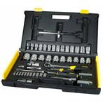 Dopsleutelset Stanley 1/4 & 1/2 (65 delige set) micro t..., Verzenden, Nieuw
