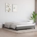 Bedframe 140x190 Donkergrijs - Retourdeal - 35% Korting!, Huis en Inrichting, Slaapkamer | Bedden, Nieuw, Twijfelaar, 140 cm, 190 cm of minder