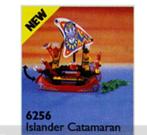 Lego Set - 6256 - Island Xtreme Stunts - Islander Catamaran, Nieuw