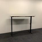 Refurbished elektrische zit-sta bureau, 160x80 cm, Ahorn, In hoogte verstelbaar, Gebruikt, Ophalen of Verzenden, Stabureau