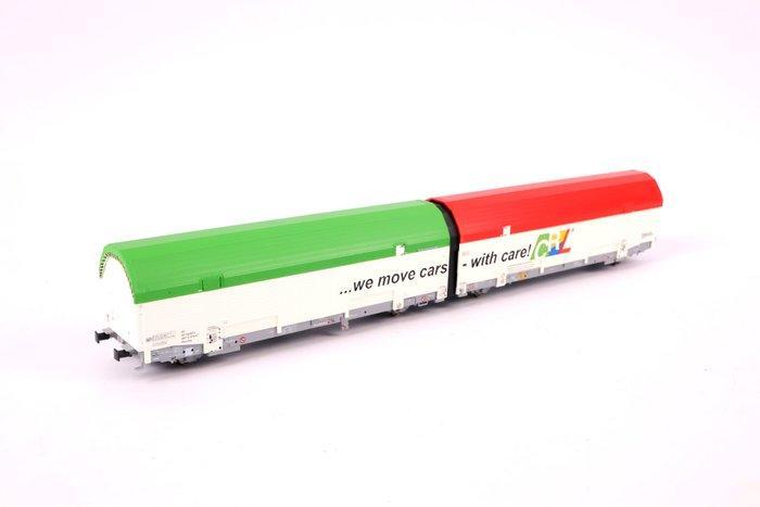 M+D H0 - T3300 - Modeltrein goederenwagon (1) - Dubbele, Hobby en Vrije tijd, Modeltreinen | H0