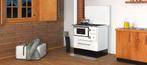Houtfornuis - 85x91x56 cm - 5kW - wit - energielabel A, Huis en Inrichting, Ophalen of Verzenden, Nieuw