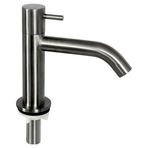 Fonteinkraan Differnz Mix Gebogen Gunmetal, Doe-het-zelf en Verbouw, Sanitair, Kraan, Nieuw, Ophalen of Verzenden