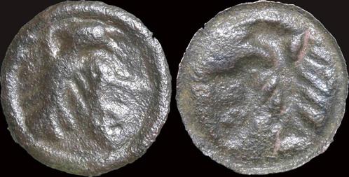1500-1523 Netherlands Stad Deventer bracteaat no date koper, Postzegels en Munten, Munten | Europa | Niet-Euromunten, Verzenden