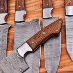 Keukenmes - Chefs knife - Hout en handgemaakt gevouwen