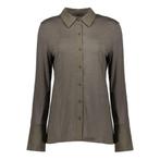03524-10 - Top viscose/poplin -  army, Ophalen of Verzenden, Nieuw