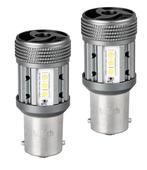 BA15S - 1156 - autolamp set 2 stuks - 6500K | P21W 7506 - 2x, Verzenden, Nieuw