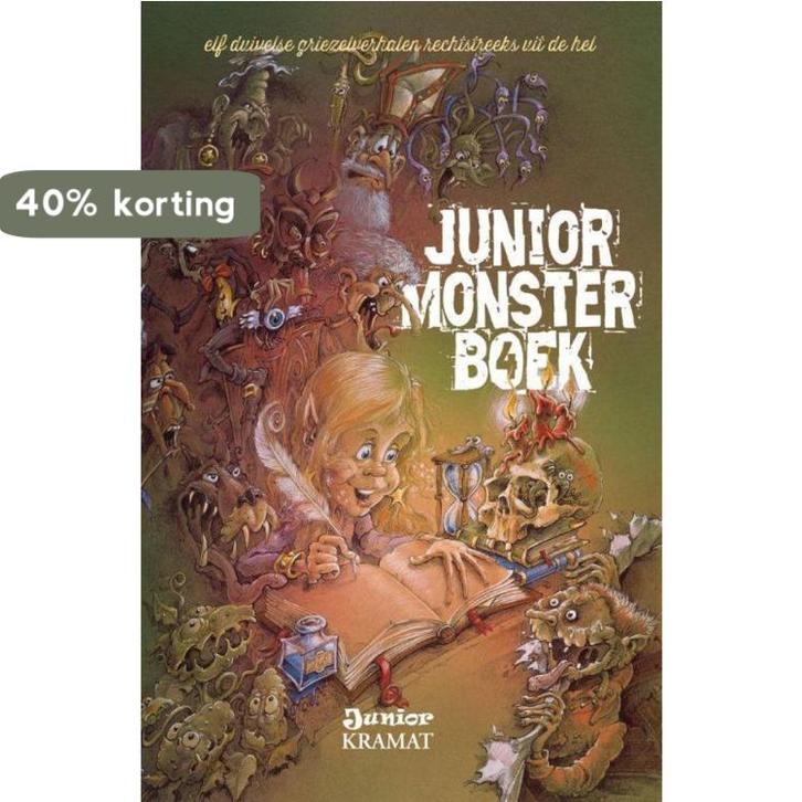 Het junior monsterboek / Kramat junior / 4 9789462420380, Boeken, Kinderboeken | Jeugd | 10 tot 12 jaar, Zo goed als nieuw, Verzenden
