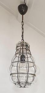 Gekooide hanglamp - Glas, Staal - Venetiaanse stijl