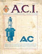 1928 A.C.I. (ORGANO UFFICIALE DELLAUTOMOBILE CLUB, Nieuw, Author