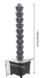 Verticaal aeroponic hydrocultuur kweeksysteem 50-gaats met p, Boeken, Verzenden, Nieuw