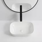 SALE - Balvi 36 - Glans wit - Waskom -  -  - Keramiek -, Ophalen of Verzenden, Nieuw