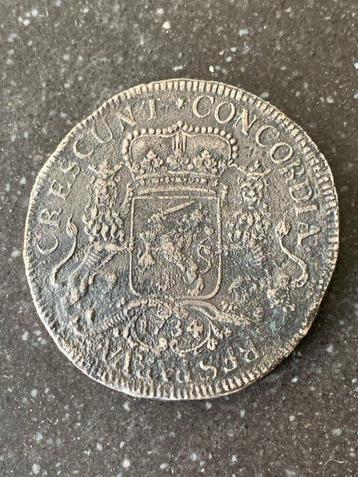 Nederland, Gelderland Dukaton of zilveren Rijder 1734 beschikbaar voor biedingen