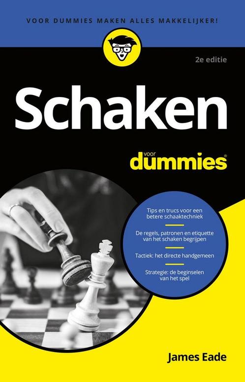 9789045357744 Voor Dummies  -   Schaken voor Dummies, Boeken, Studieboeken en Cursussen, Nieuw, Verzenden