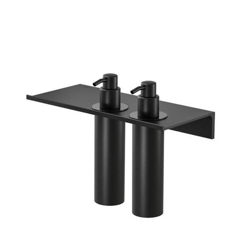Planchet met Dispenser Multi Geesa Leev 40 cm 200 ml Zwart, Doe-het-zelf en Verbouw, Sanitair, Bad, Nieuw, Ophalen of Verzenden