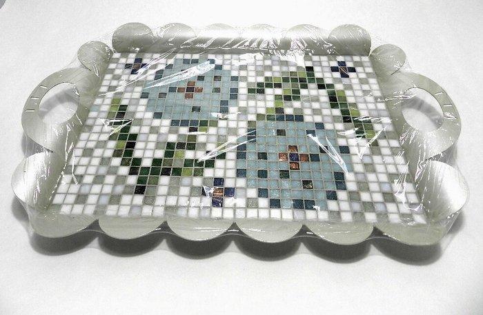 Alessi - Alessandro Mendini - Dienblad - NEW AGE - Staal,, Antiek en Kunst, Antiek | Meubels | Stoelen en Banken