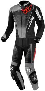 Berik XR-Ace Evo Perforated Zwart Grijs 2-Delig Motorpak, Nieuw met kaartje, Berik, Heren, Combipak