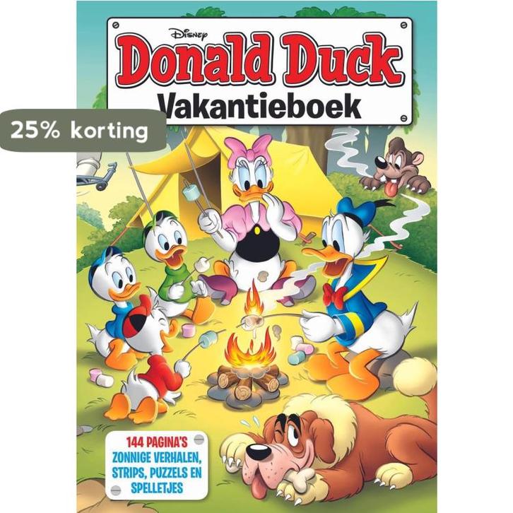 Donald Duck vakantieboek 2017 / Donald Duck vakantieboek /, Boeken, Kinderboeken | Jeugd | 10 tot 12 jaar, Gelezen, Verzenden
