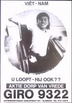 Oproep tot aktie voor Vietnam op poster (lijst optie), Verzenden, Nieuw, Overige onderwerpen, Met lijst