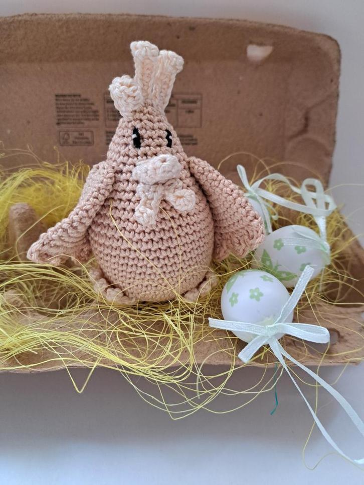 Haakpakket byClaire Ei-genwijs kipje Molly, Hobby en Vrije tijd, Breien en Haken, Breien of Haken, Nieuw, Wol of Garen, Ophalen of Verzenden